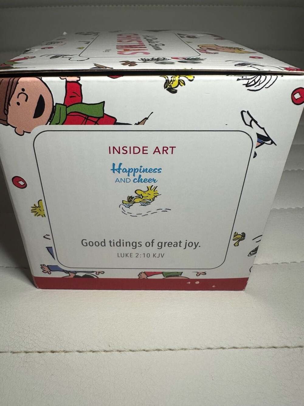 DaySpring Peanuts A Charlie Brown Christmas Christmastime Is Here Mug 14oz - Picture 4 of 6